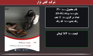 خرید حرفه ای از کفش تزار مارکت